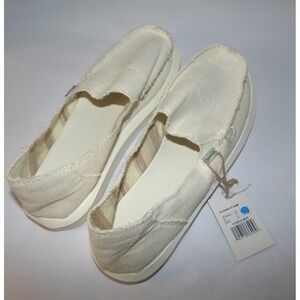 SANUK Soft Top Foam‎ Slip on Shoes Women's 8.0~CREAM~NEW